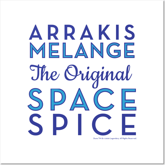 Arrakis Melange Space Spice Vintage Ad Dune Wall Art by Markadesign